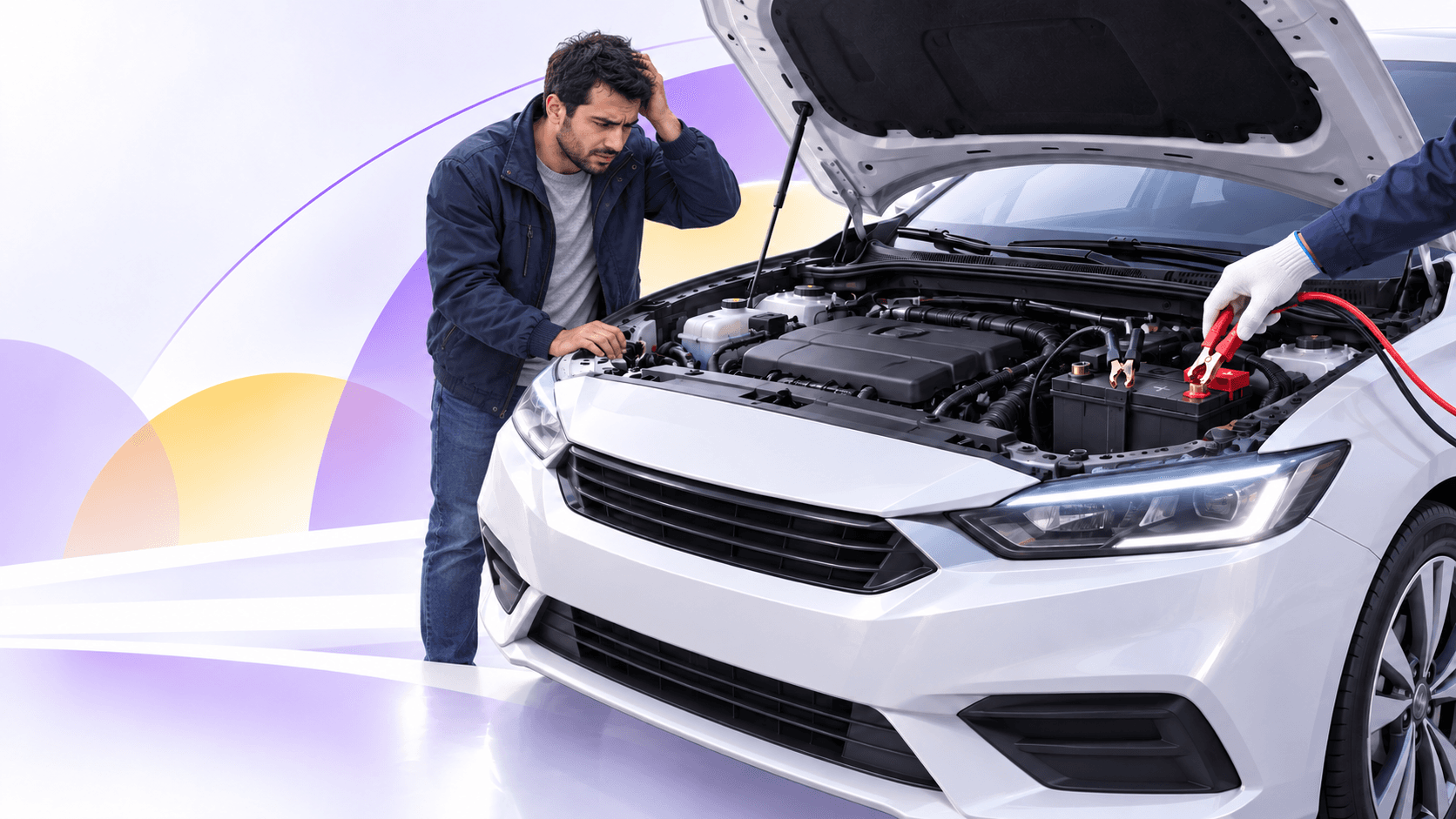 وقتی باتری ماشین خالی میشود چکار کنیم؟