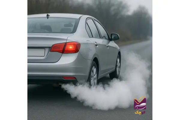 دود سفید اگزوز نشانه چیست